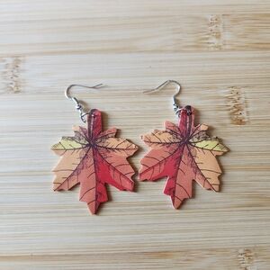 Fall Leaf Earrings